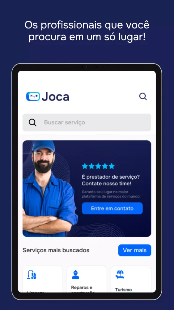 Zrzuty ekranu Joca App