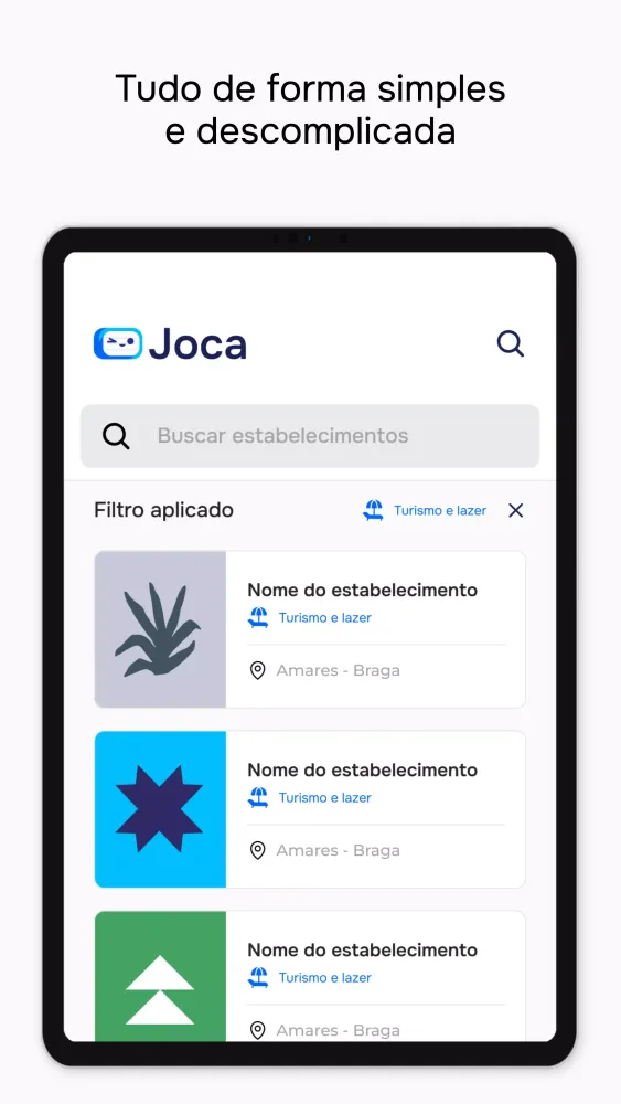 Zrzuty ekranu Joca App