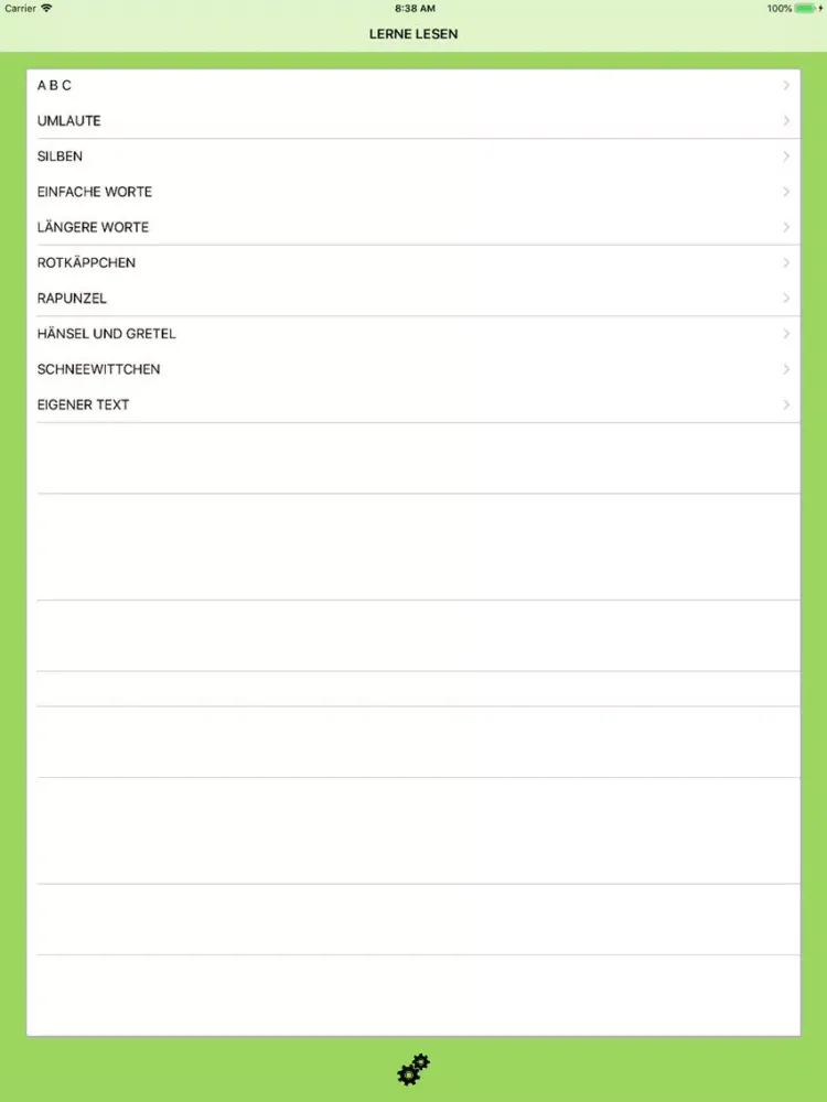 Screenshot di LERNE LESEN iPad 