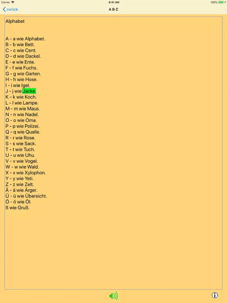 Screenshot di LERNE LESEN iPad 