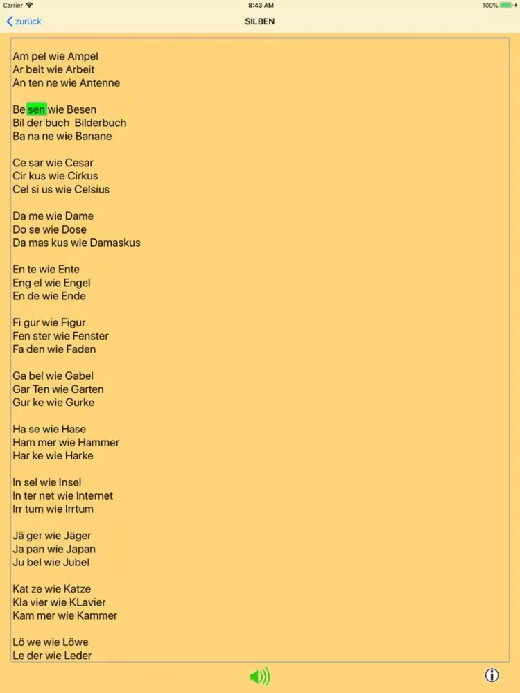 Screenshot di LERNE LESEN iPad 