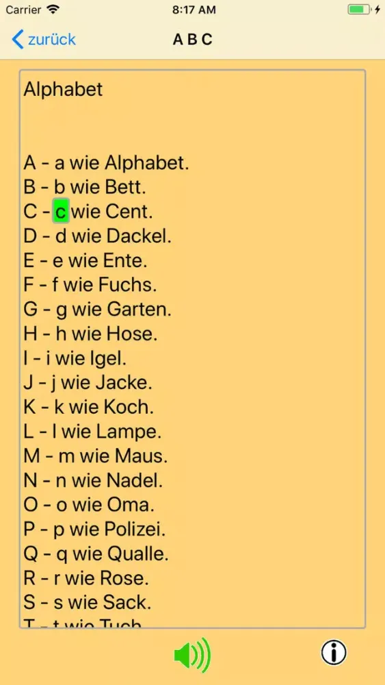 Screenshot di LERNE LESEN