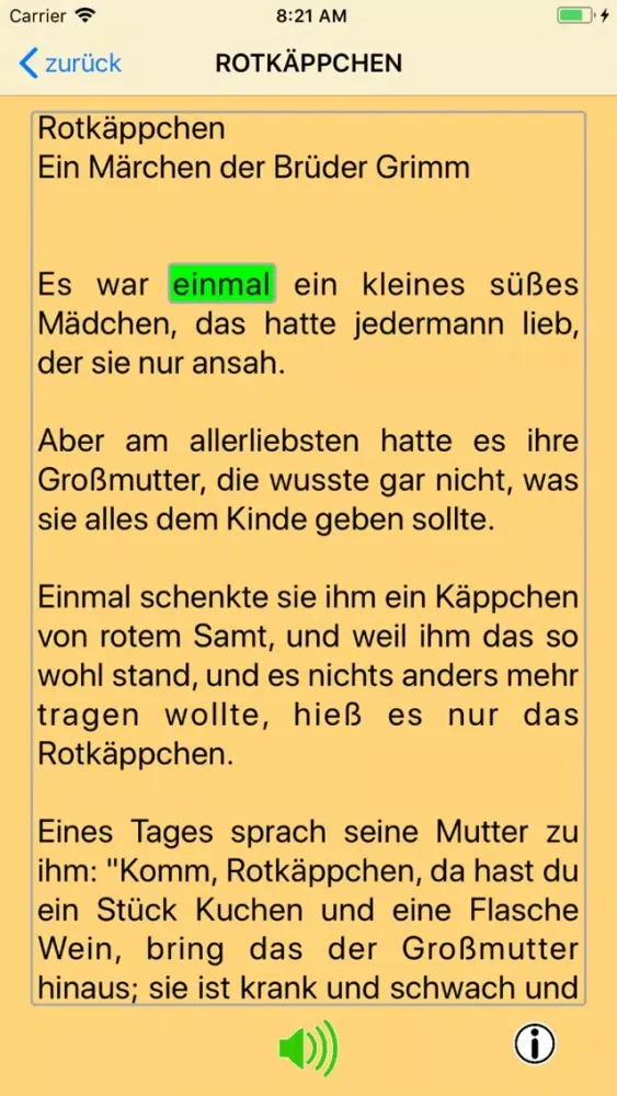 Screenshot di LERNE LESEN