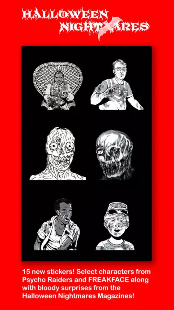 Halloween Nightmares Stickers Screenshots