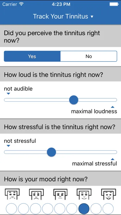 Track Your Tinnitus应用截图