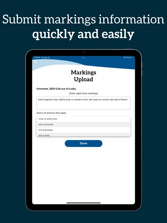 The Jockey Club Identification iPad  سکرین شاٹس