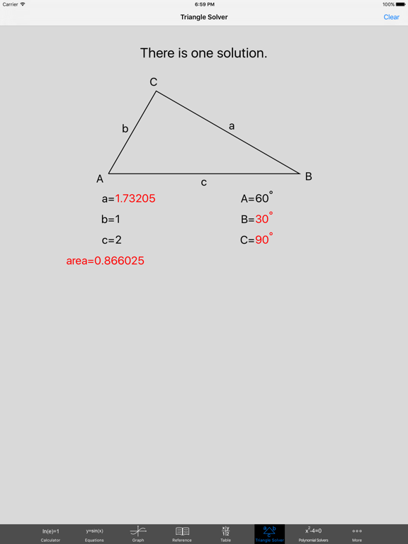 EduCalc Classic Pro iPad  Screenshots