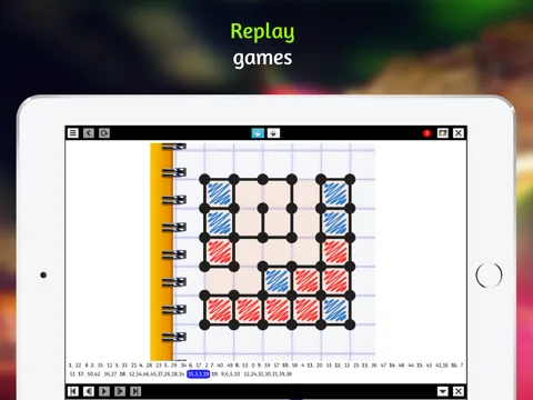 Captures d'écran de Dots and Boxes Free iPad 
