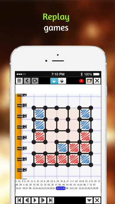 Captures d'écran de Dots and Boxes Free