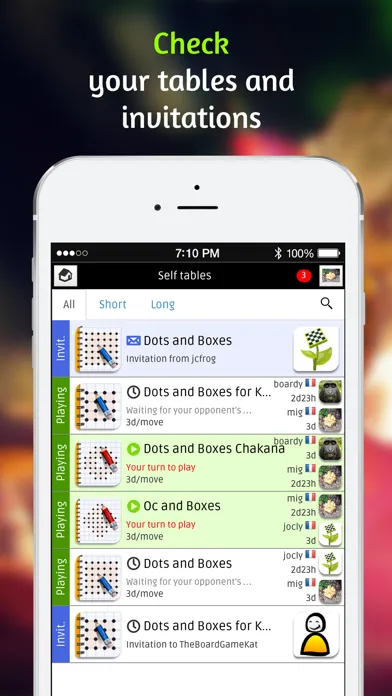 Captures d'écran de Dots and Boxes Free