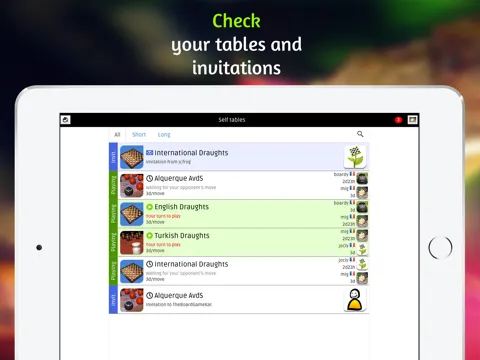 Checkers/Draughts & Variants iPad  Screenshots
