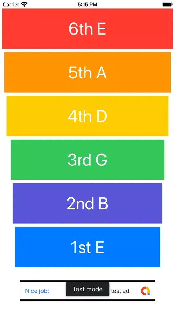 Very Simple Guitar Tuner Screenshots