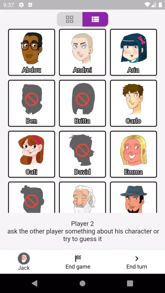 Screenshot di Guess Who
