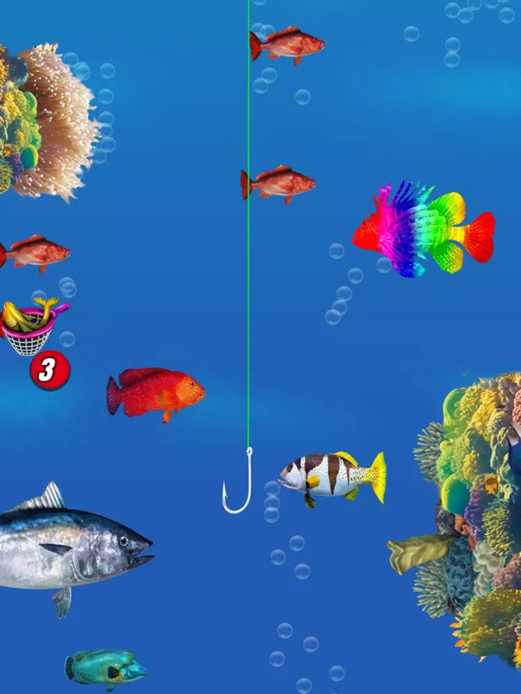 Fishing Travelers - Hello Fish iPad  Screenshots