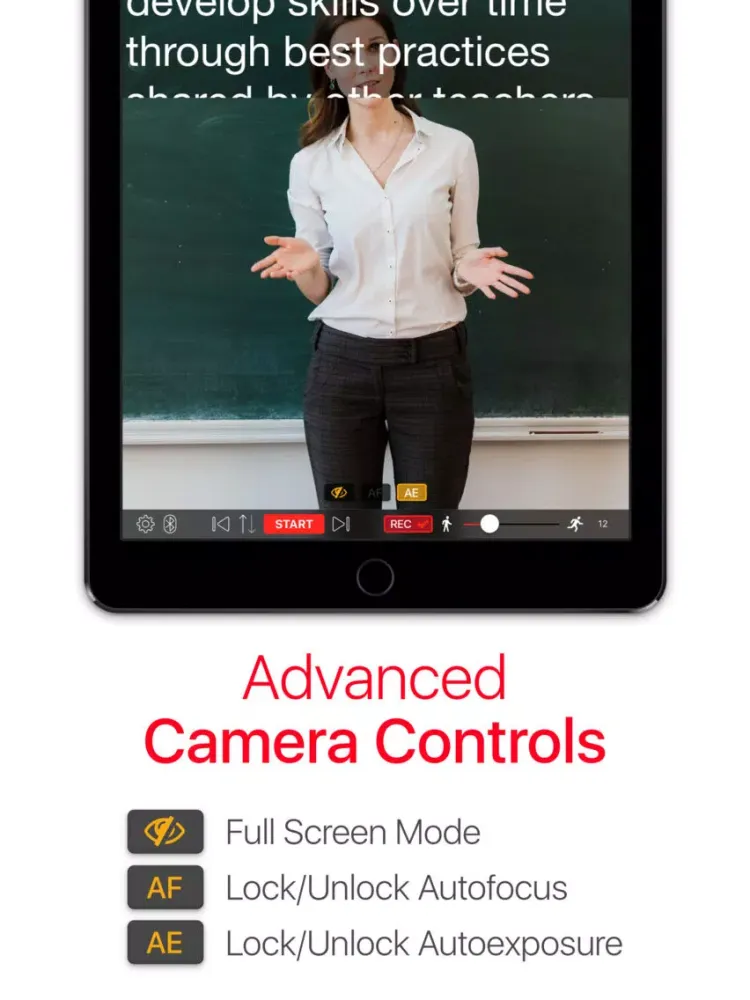Capturas de tela do Video Teleprompter Premium iPad 