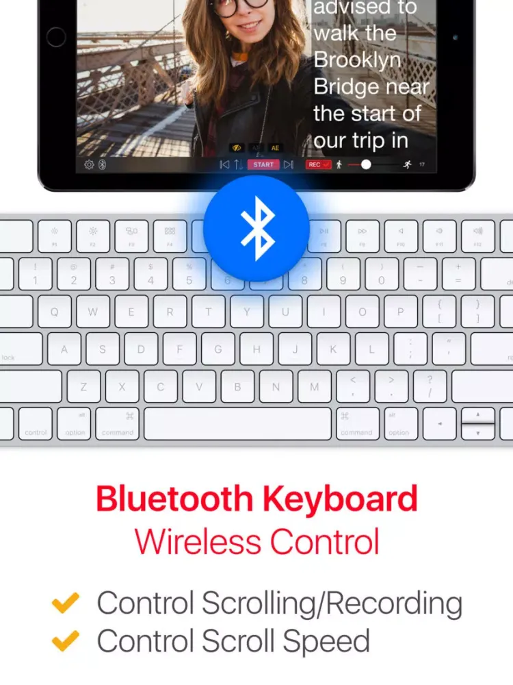 Capturas de tela do Video Teleprompter Premium iPad 