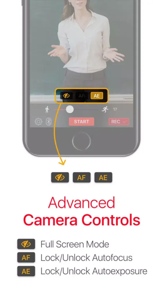 Capturas de tela do Video Teleprompter Premium