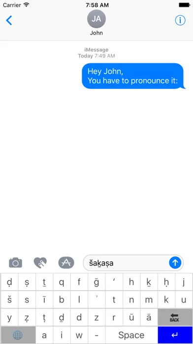 Capturas de tela do Arabic Transcription Keyboard