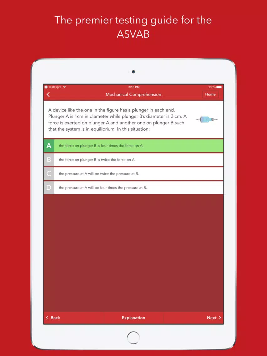 صور ASVAB IQ - Armed Service Vocational Training Guide iPad 