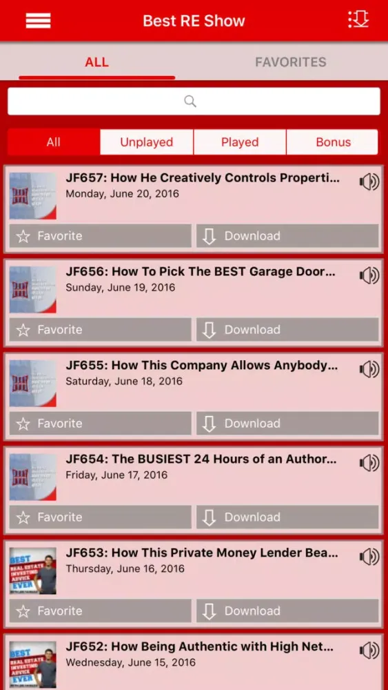Best Real Estate Investing Advice Show Screenshots