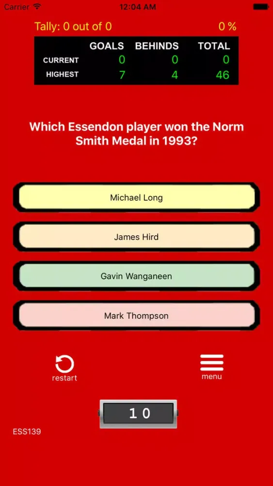 صور AFL Trivia - Essendon Bombers