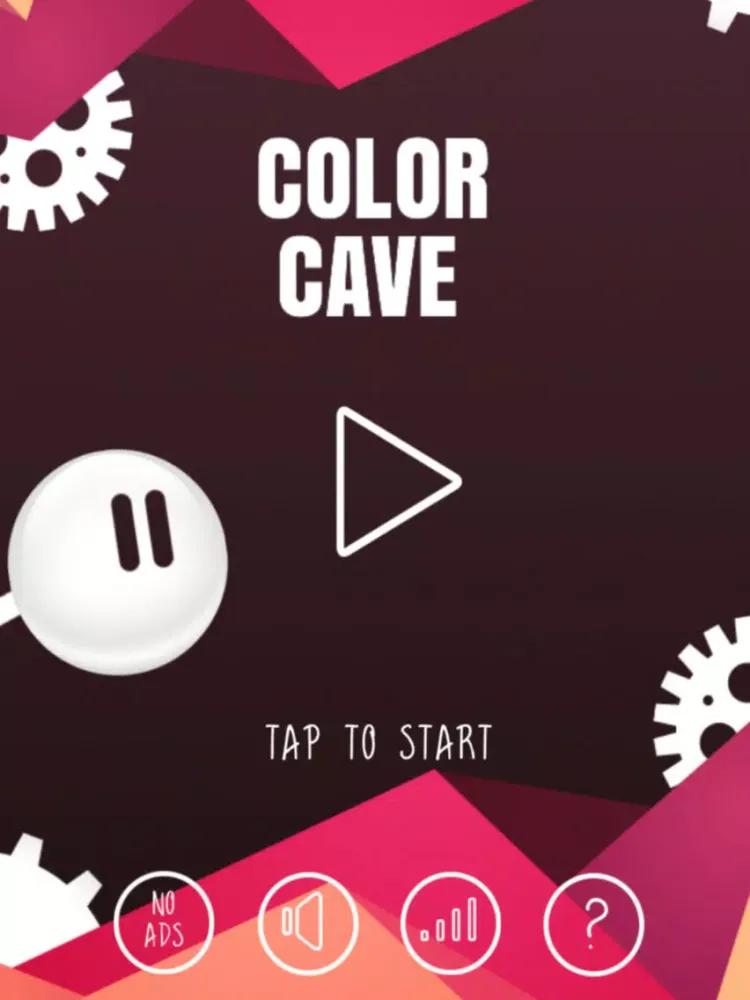 ภาพหน้าจอของ Color Cave iPad 