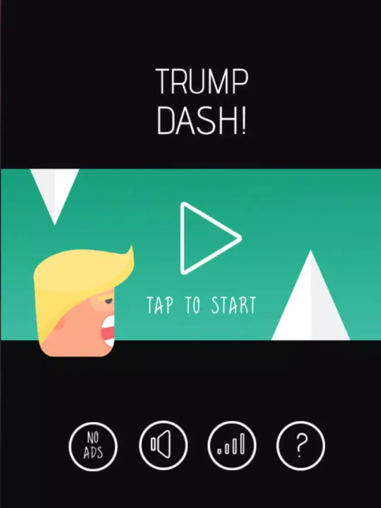 Trump Dash! iPad  Screenshots