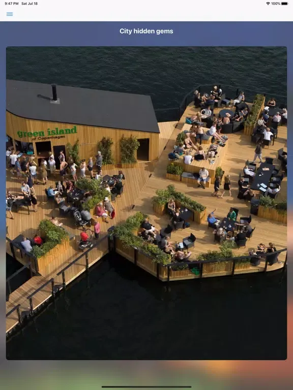 Ảnh chụp màn hình của CityLife CPH iPad 