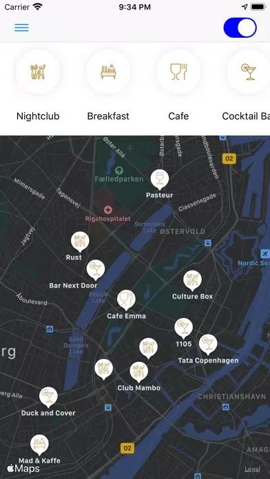 Ảnh chụp màn hình của CityLife CPH