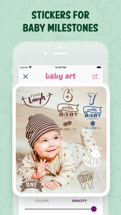 Baby Art-Baby Monthly Pictures Screenshots