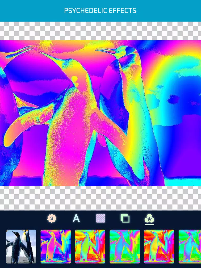 Trippy Effects- Digital Art & Aesthetic Filters iPad  スクリーンショット