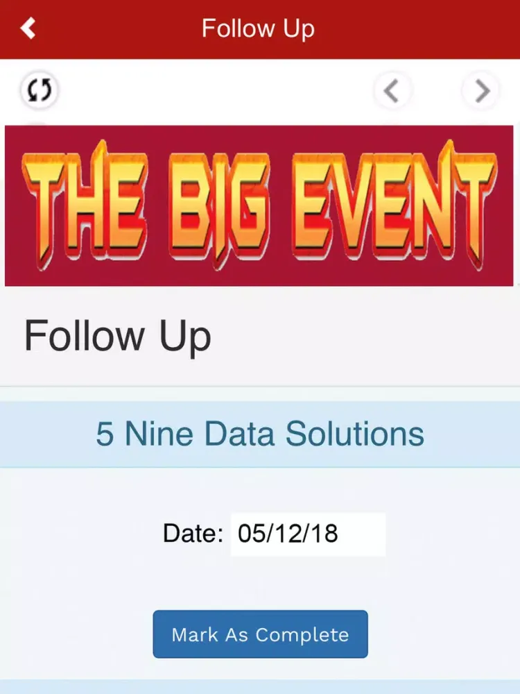 The Big Event Atl iPad  スクリーンショット