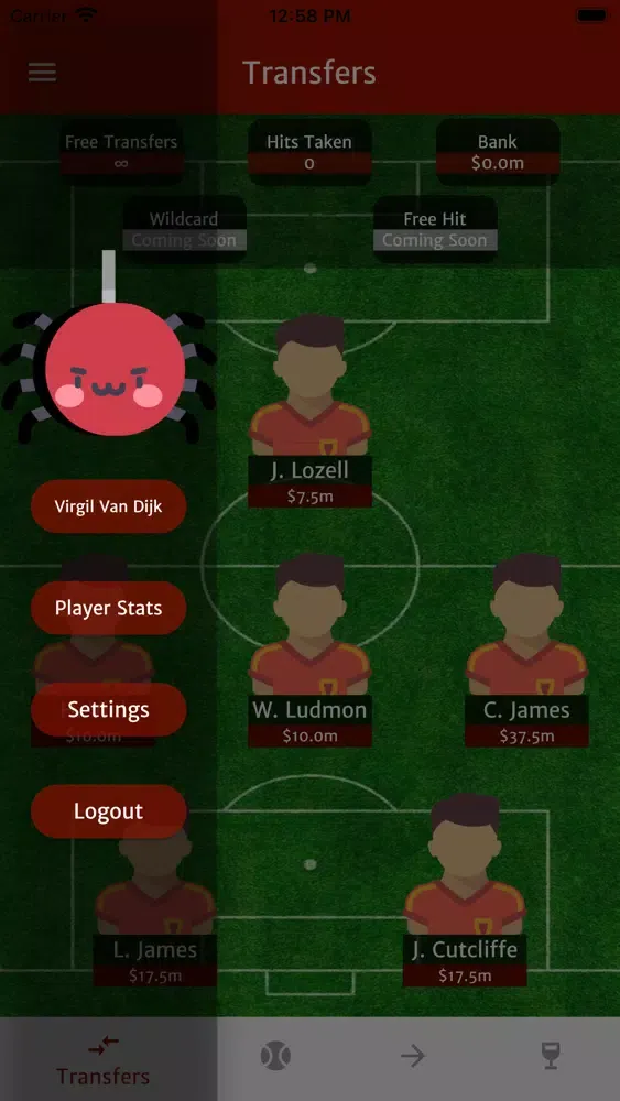 Redbacks Fantasy League應用截圖