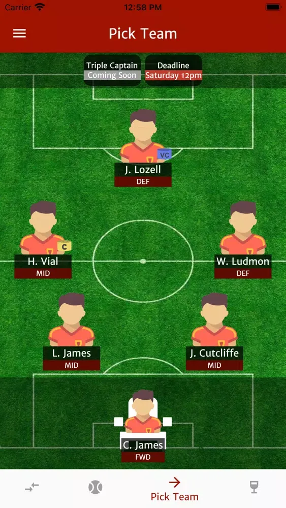Redbacks Fantasy League應用截圖