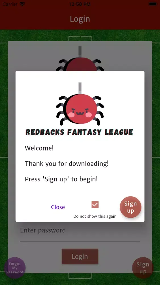 Redbacks Fantasy League應用截圖