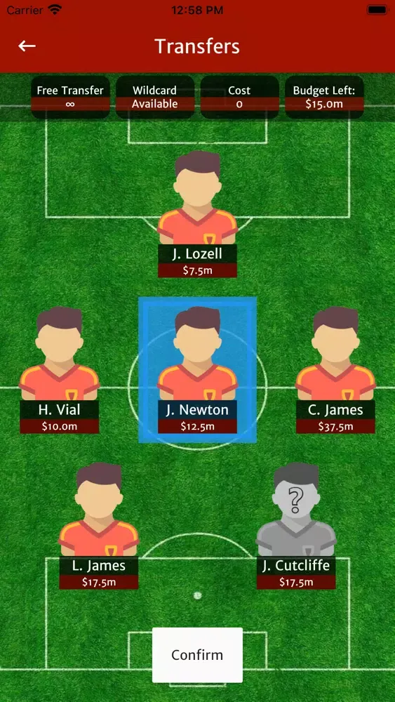 Redbacks Fantasy League應用截圖