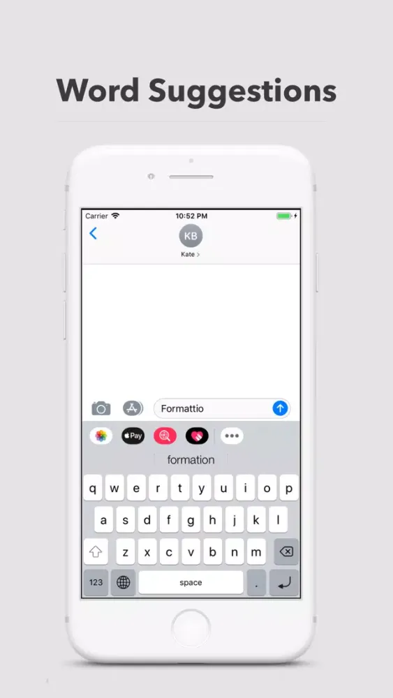 Capturas de tela do Haptic Feedback Keyboard