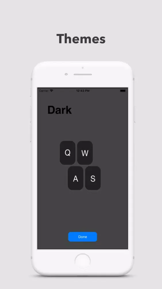 Capturas de tela do Haptic Feedback Keyboard
