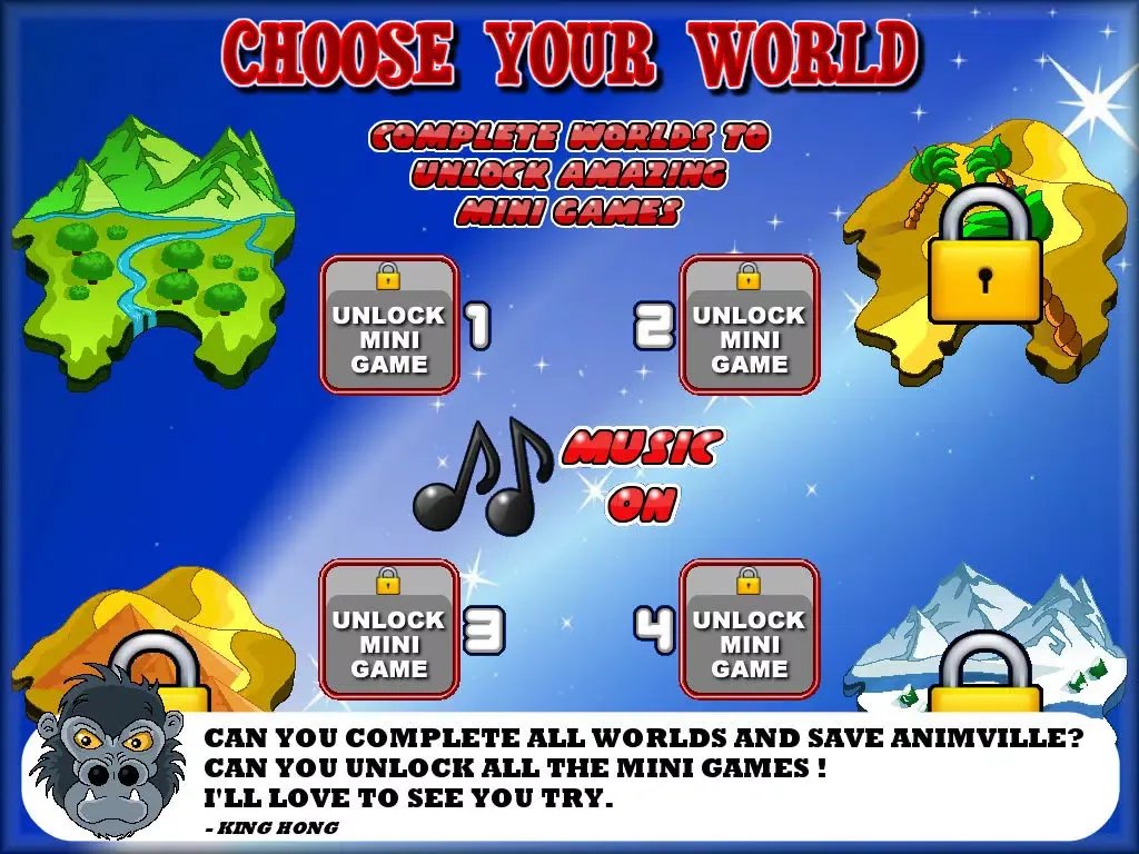 Adventures of Fluzz Lite iPad  Screenshots