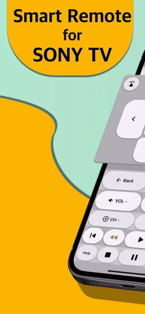 Zrzuty ekranu TV Remote for SONY