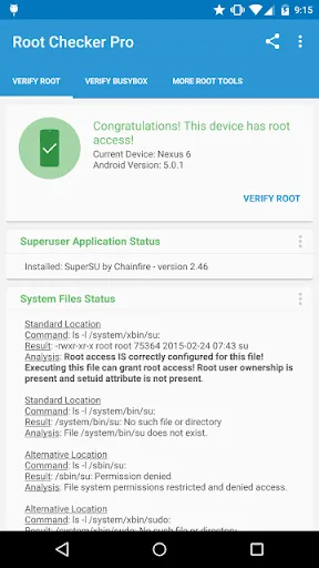 Root Checker Pro Screenshots