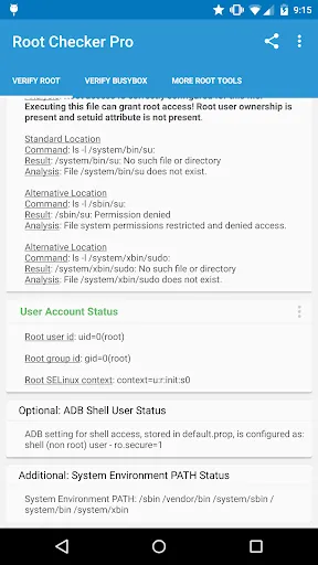 Root Checker Pro Screenshots