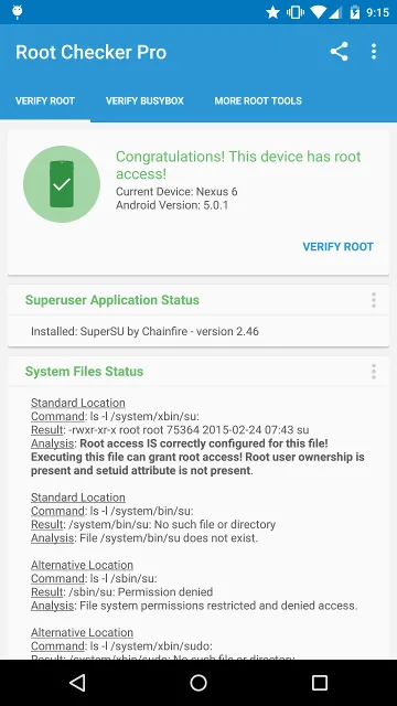 Root Checker Pro-screenshot-1