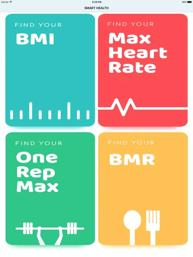 Скриншоты Smart Health Calculator iPad 
