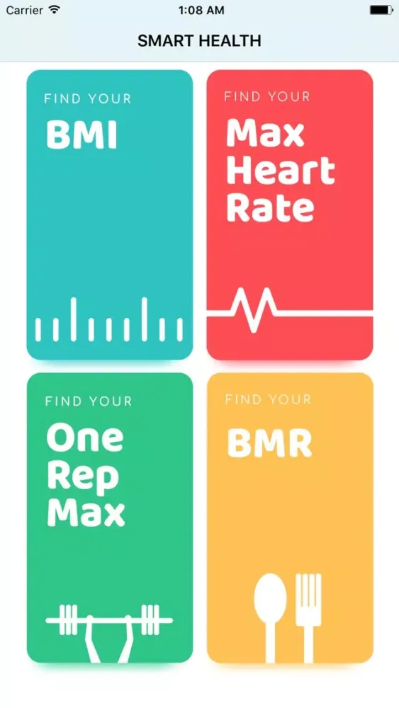 Скриншоты Smart Health Calculator