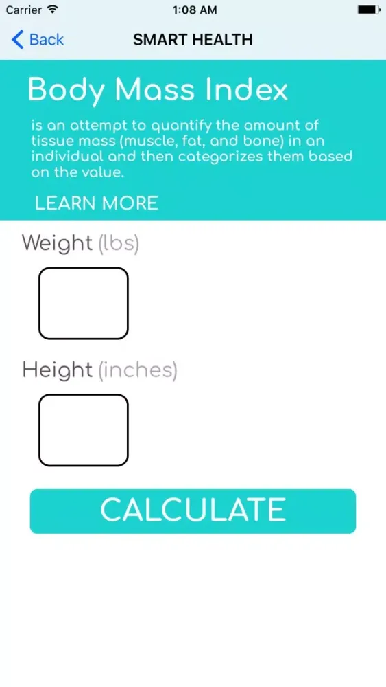 Скриншоты Smart Health Calculator