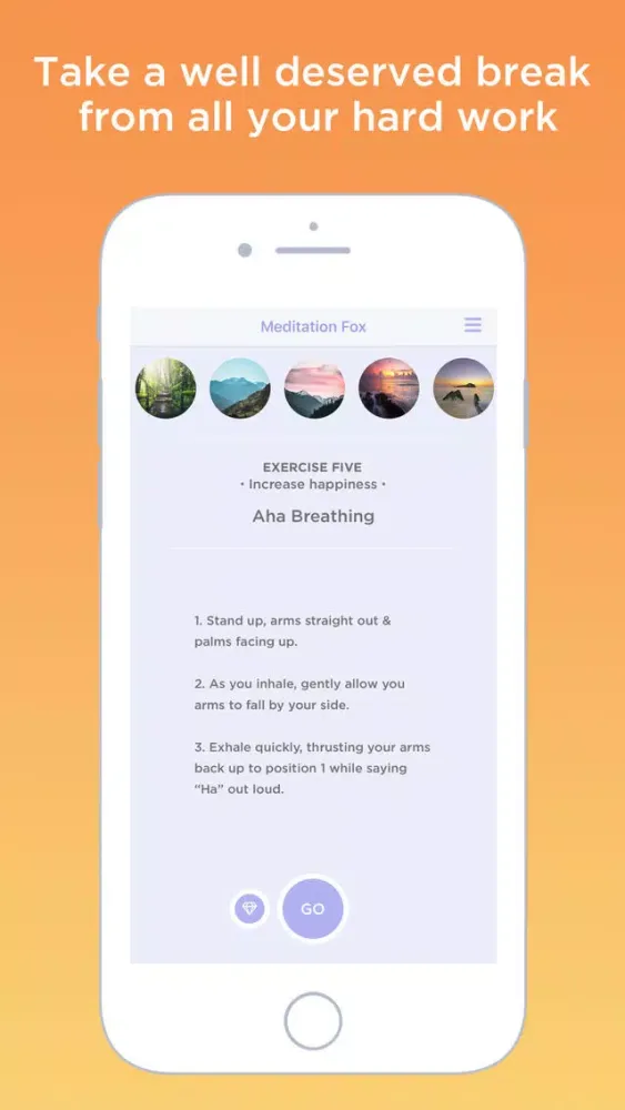 Tangkapan skrin Calm Meditation & Relaxation