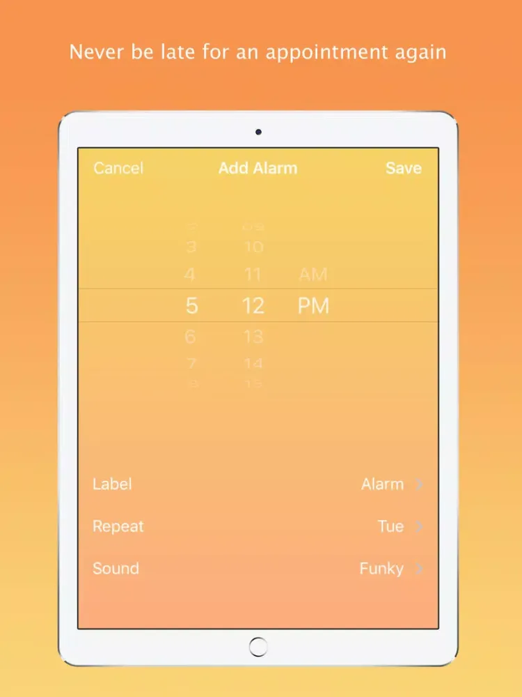 ภาพหน้าจอของ Sunrise Alarm - Surprise Clock iPad 