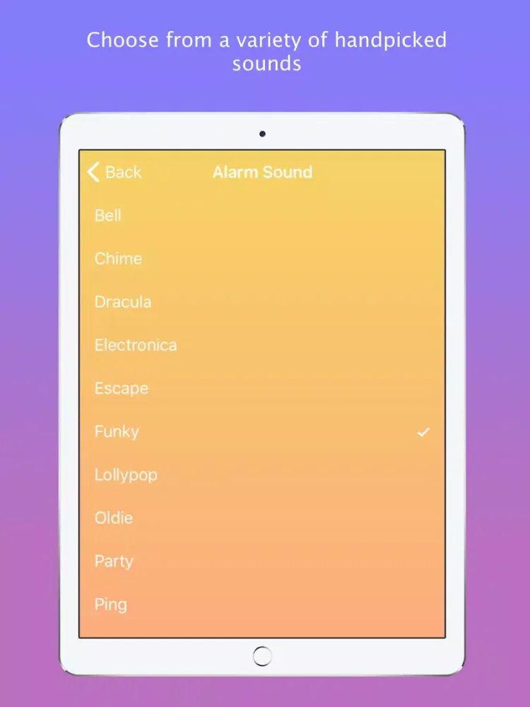 ภาพหน้าจอของ Sunrise Alarm - Surprise Clock iPad 