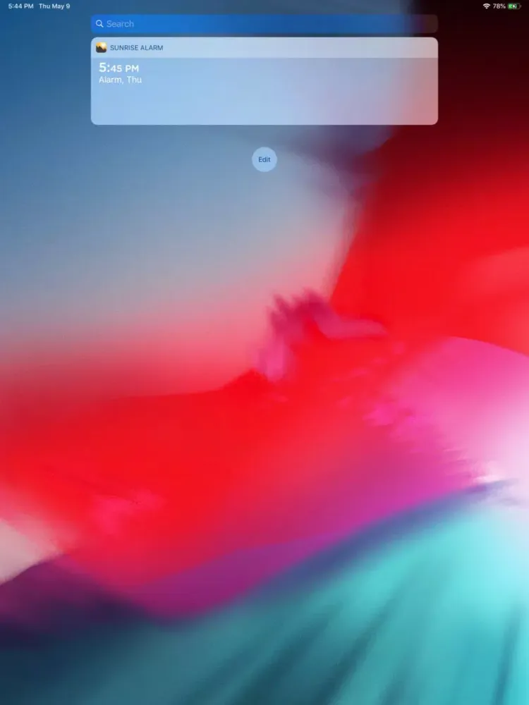 ภาพหน้าจอของ Sunrise Alarm - Surprise Clock iPad 